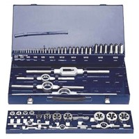 EVENTUS 52 Piece HSS M3  M20 Thread Tap &amp;amp; Die Set