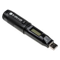 Lascar EL-USB-2-LCD Dew Point, Humidity, Temperature Data Logger, Maximum Temperature Measurement +80 C, Maximum