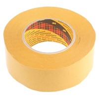 3M 9084 Beige Double Sided Paper Tape, 50mm x 50m, 0.1mm Thick