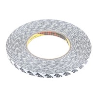 3M 9086 Translucent Double Sided Paper Tape, 9mm x 50m, 0.19mm Thick