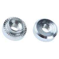 Steel Zinc plated &amp;amp; clear Passivated Hank Rivet Bush, M4