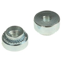 Steel Zinc plated &amp;amp; clear Passivated Hank Rivet Bush, M3