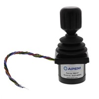 APEM, 9SA50RR-22-47, 3 Way Joystick Switch Castle, Passive, IP65 Rated