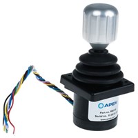 APEM, 9SA50RR-22-48, 3 Way Joystick Switch Passive, IP65 Rated