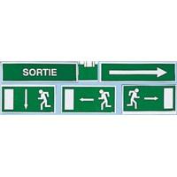 Site Safety, Sortie, French, Exit Sign