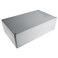 Fibox Euronord II, Polyester Enclosure, IP66, IP67, 402 x 250 x 120mm Grey