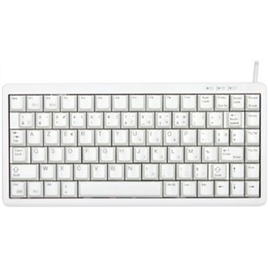 Cherry Keyboard Wired USB Compact, AZERTY Grey