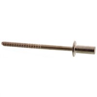 Plain Stainless Steel Blind Rivet, 4mm diameter, 3.2  4.8 mm Thickness