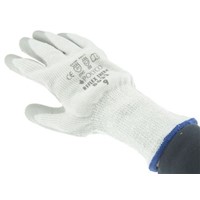 BM Polyco Reflex Thermal Yarn Latex-Coated Gloves, Size 9, Grey, Cold Resistant