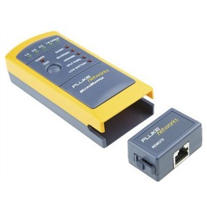 Fluke Networks MICROMAPPER IntelliTone Video, Data & Voice Wiring Tester of Cable Continuity, Ethernet Port Test,