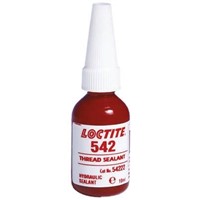 Loctite 542 Pipe &amp;amp; Thread Sealant Liquid for Thread Sealing. 10 ml Bottle, -55  +150 C