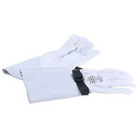 BM Polyco Leather Gloves, Size 10, Grey, Electrical Safety
