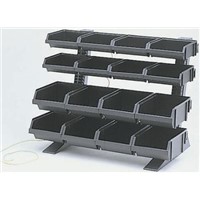 Antistatic table top 16 bins rack kit 1