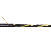 Igus 4 Core Unscreened Industrial Cable, 1.5 mm2 Black 10m Reel, Chainflex CF30 Series