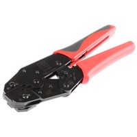 Ratchet action tool for multipole conn