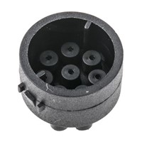 Male Connector Insert 8 Way for use with Mini Buccaneer Connector
