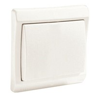 Mureva White Flush Mounted Rocker Switch