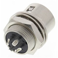 Hirose, 4 contacts Panel Mount Plug Solder