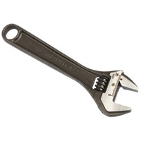 Bahco Adjustable Spanner, 155 mm Overall Length, 20mm Max Jaw Capacity, Ergonomic Handle, Blackened Finish