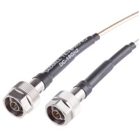 Radiall Male N to Male N Coaxial Cable, 50