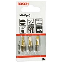 Bosch Slotted Driver Bit 3 pieces, SL5.5