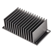 Heatsink, 1/1 Brick AC/DC Converter, PFE, 1.5K/W, 116.8 x 61 x 38.1mm