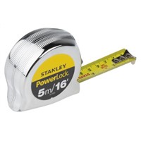 Stanley PowerLock 5m Tape Measure Metric & Imperial