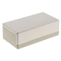 OKW Flat-Pack Case, ABS Project Box, Grey, 120 x 65 x 40mm