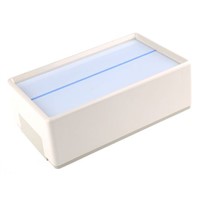 OKW Flat-Pack Case, ABS Project Box, White, 210 x 125 x 70mm