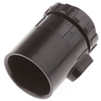 Schneider Electric Adapter Cable Conduit Fitting, PVC Black 20mm nominal size
