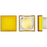 Yellow Square Push Button Lens for use with A16 Series LED/Incandescent Lamp Push Button Switch