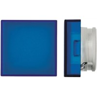 Blue Square Push Button Lens for use with A16 Series LED/Incandescent Lamp Push Button Switch