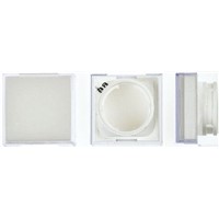 White Square Push Button Lens for use with A16 Series LED/Incandescent Lamp Push Button Switch