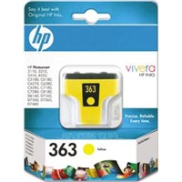 Hewlett Packard 363 Yellow Ink Cartridge