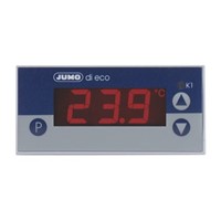 Jumo di eco On/Off Temperature Controller, 76 x 36mm, Thermocouple Input, 230 V ac Supply