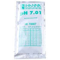 Hanna Instruments HI70007C pH Calibration Solution, 20mL Sachet, 7.01pH