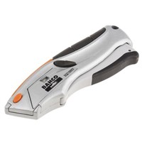 Bahco Retractable Squeeze; Quick Change Knife with Standard Blade