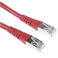 Roline Red Cat6 Cable S/FTP Male RJ45/Male RJ45, 15m