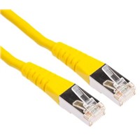 Roline Yellow Cat6 Cable S/FTP Male RJ45/Male RJ45, 15m