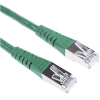 Roline Green Cat6 Cable S/FTP Male RJ45/Male RJ45, 15m
