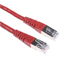Roline Red Cat6 Cable S/FTP Male RJ45/Male RJ45, 20m