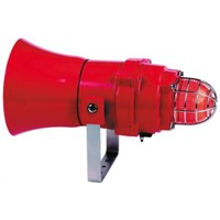 e2s BExCS110-05 Sounder Beacon 117dB, Red Xenon, 115 V ac, IP66, IP67