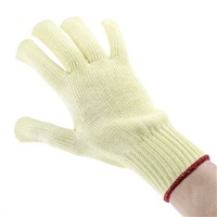 BM Polyco Touchstone Kevlar Gloves, Size 9, Yellow, Cut Resistant, Heat Resistant