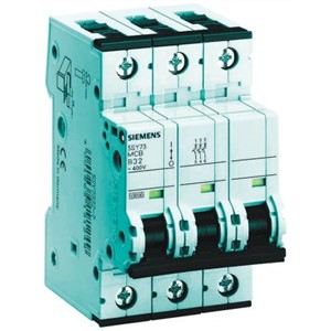 Siemens Sentron MCB Mini Circuit Breaker 3P 16 A 15 kA Curve B