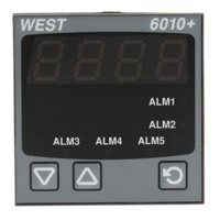 West Instruments P6010-2110-000 , LED Digital Panel Multi-Function Meter for RTD, Thermocouples, 45mm x 45mm
