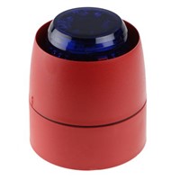 Cranford Controls Combi 32 Sounder Beacon 93dB, Blue LED, 18  35 V dc