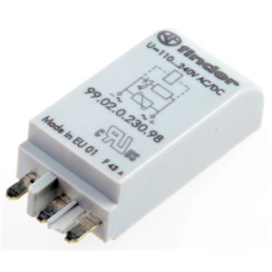 Finder, 230V ac/dc Interface Relay Module, Plug In