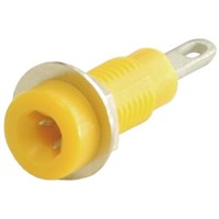 Sato Parts Yellow Terminal Post, 5A, M6 x 0.75 Thread