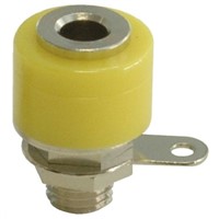 Sato Parts Yellow Terminal Post, 30V, 3A, M6 x 0.75 Thread