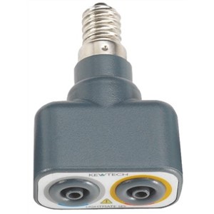 Kewtech Corporation Lightmate SES Mains Socket Tester Adapter, For Use With Light Fitting